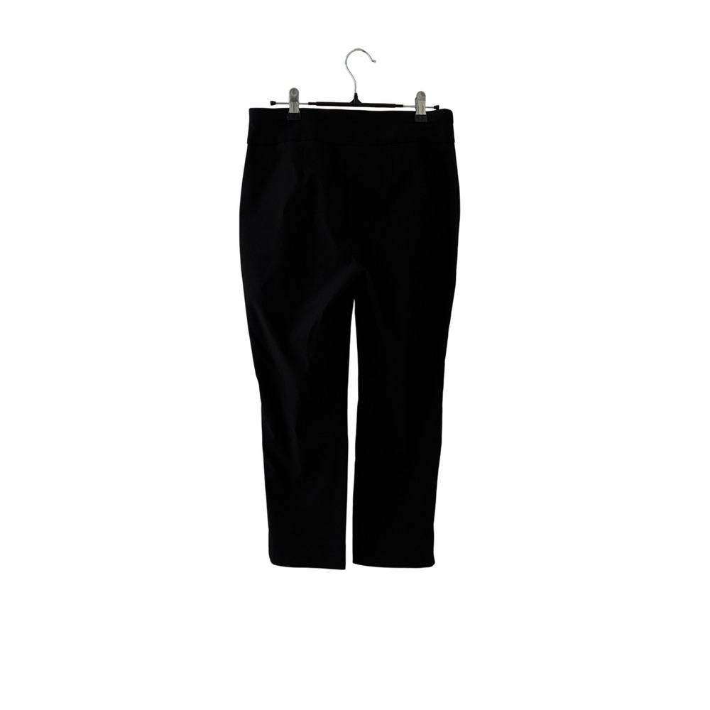 Chico's So Slimming Capri Pants XS black stretch pull-on resort coastal - Picture 2 of 9